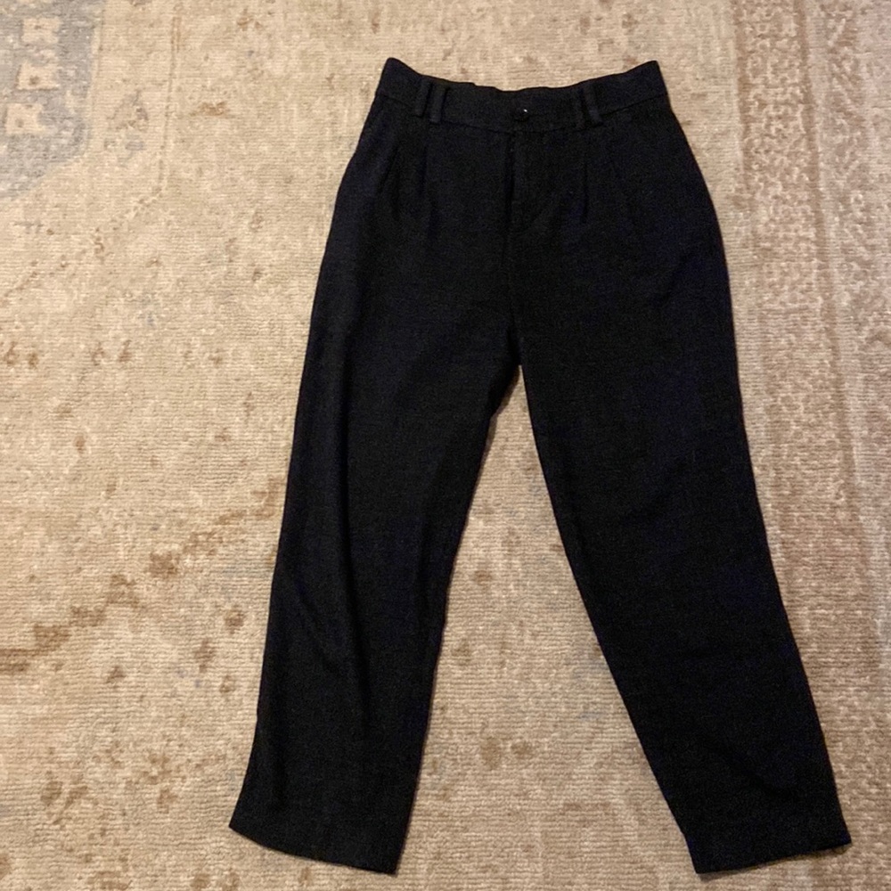 Zara women’s trousers in dark grey